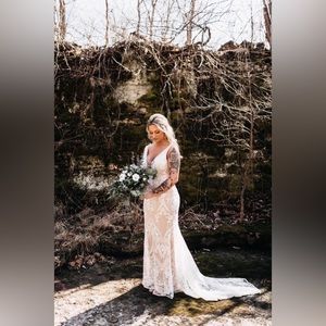 La Perle by Calla Blanche Fallon wedding dress size 14